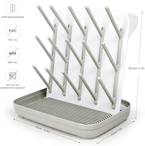 Termichy Baby Bottle Drying Rack：Large Vertical Space Saver - Image 5