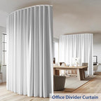 Room Divider Ceiling Mounted Curtains Track Sets Extra Wide Blackout Curtain - Image 2