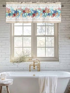 Coastal Beach Kitchen Curtains Valances - Image 6