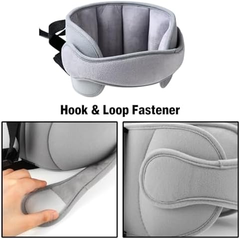 PandaEar Car Seat Toddler Head Support, Adjustable Baby Carseat Head Holder - Image 3