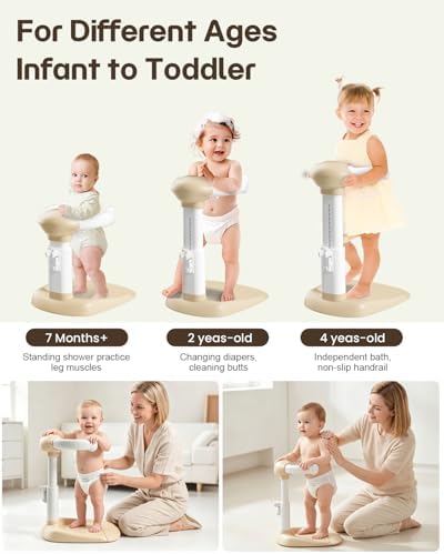 COOSEYA® Baby Shower Stand, Toddler Bath Stand Support - Image 6