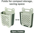 Stand Up Bath Toy Storage, Foldable Bathtub Toy Storage Caddy, Quick Drain - Image 7