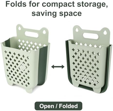 Stand Up Bath Toy Storage, Foldable Bathtub Toy Storage Caddy, Quick Drain - Image 7