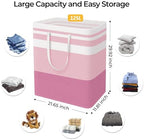 HomeHacks 2 Pack Large Laundry Baskets, Laundry Hampers Bags - Image 4
