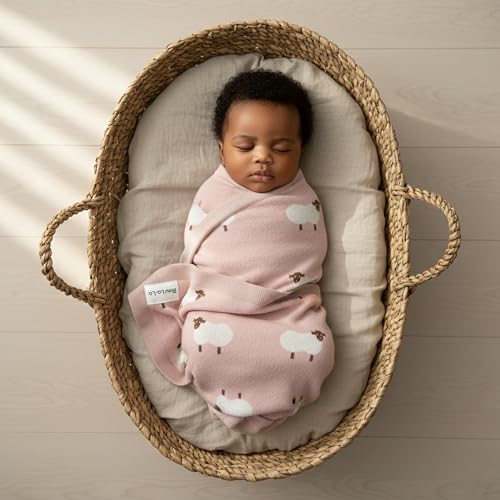 Luxury Knit Baby Receiving Blanket - Image 2