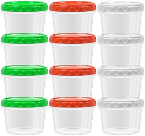 EONJOE 16oz Plastic Freezer Food Soup Containers by EONJOE