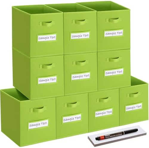 11x11 storage cube bins Foldable Fabric storage cubes by Artsdi
