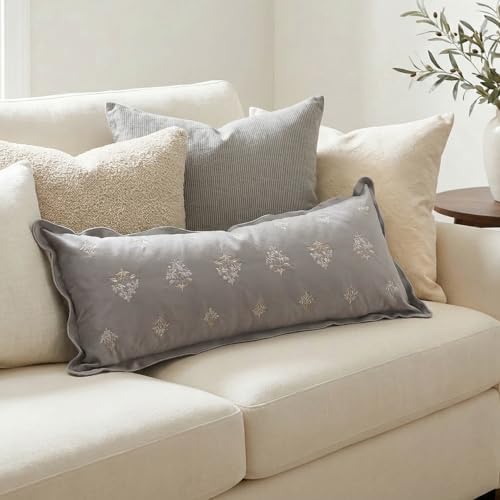 BlissBlush Long Lumbar Pillow Cover 14x36 - Image 5