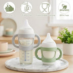 BUSOHA 2 Pack Silicone Sleeves for NUK Plastic Bottle 5oz and 8oz - Image 3