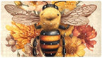 Shower Mat Non Slip, Bee Flowers Anti Slip Bath Mat by Anna+Cowper