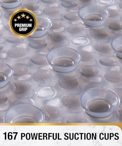 HITSLAM Non Slip Bathtub Mat, 27x15 Inch Bath Mat - Image 4