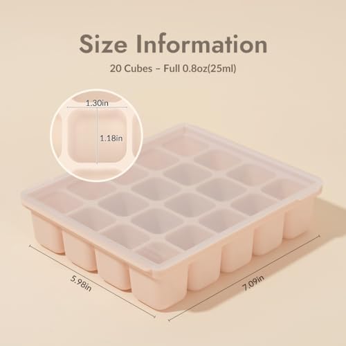 Baby Food Storage Silicone Cubes - Image 3