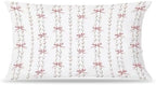 Coquette Pink Bow Pearl Pillow Covers 12x20, Coquette Preppy Room Decor by Unknown