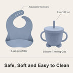 Silicone Baby Feeding Set | Baby Led Weaning Supplies Includes Suction Bowls - Image 4