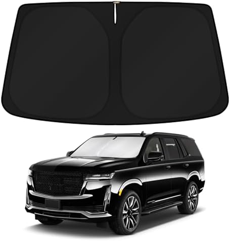 KUST Windshield Sun Shade for Cadillac Escalade Accessories 2021-2025 2026 by KUST