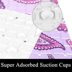 Non Slip Bathtub and Shower Mat 26.8x15.1 inch, Bath Mat - Image 3