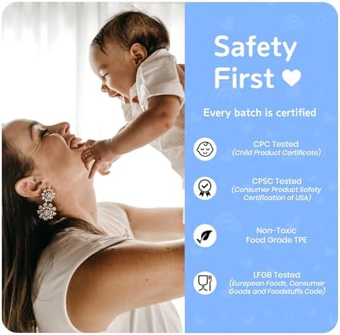 Crib Rail Covers for Teething Furniture Edge Protector for Baby - Image 3