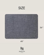 Baroyal Office Chair Mat for Hardwood Floor Under Desk Computer Rolling Chair - Image 6