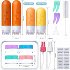 Tocelffe Travel Containers for Toiletries, travel bottles for Toiletries - Image 2