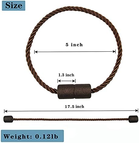 Magnetic Curtain Tiebacks Holdbacks Decorative Tie Backs - Image 3