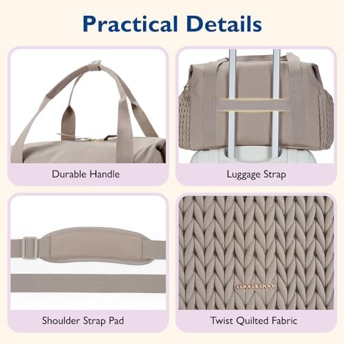 mommore Diaper Bag Tote Large Travel Baby Bag - Image 5
