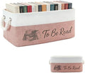 TBR Book Storage Basket Bin by SKYJORMY