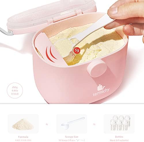 Termichy Baby Formula Dispenser On the Go: Portable Container - Image 2