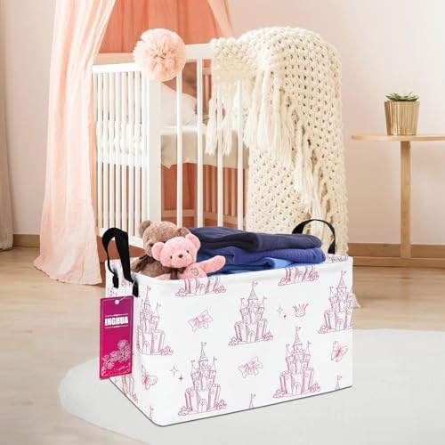 Rectangular Castle Storage Basket - Image 3