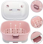 Toyvian Baby Bottle Storage Box Portable Milk Bottle Case - Image 3