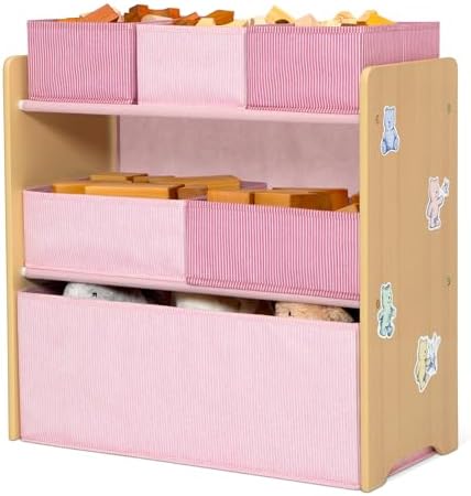 Delta Children - GapKids 6 Bin Toy Organizer - Greenguard Gold Certified - Image 6