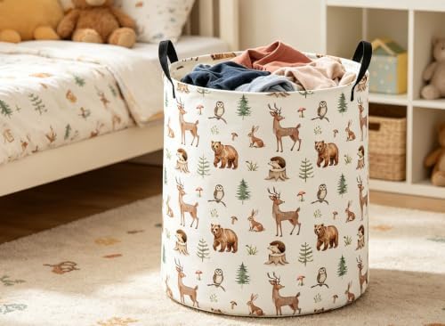 Kids Laundry Basket Animal Hamper - Image 5