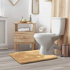 Clara Clark Bathroom Rugs, Velvet Memory Foam Bath Mat, Machine Washable Bath - Image 2