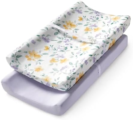 TILLYOU Changing Pad Cover Set in Soft Jersey Material by TILLYOU