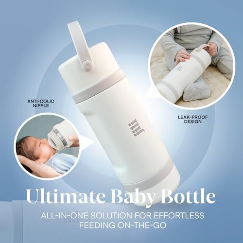 Jili All-in-One Baby Bottle, Insulated Stainless Steel Bottle - Image 2