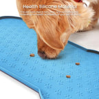PWTAA Dog Food Mat Anti-Slip Silicone Dog Bowl Mat Thicker Pet Placemat - Image 5