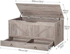 HOOBRO Storage Chest, 39.3" Toy Chest - Image 3