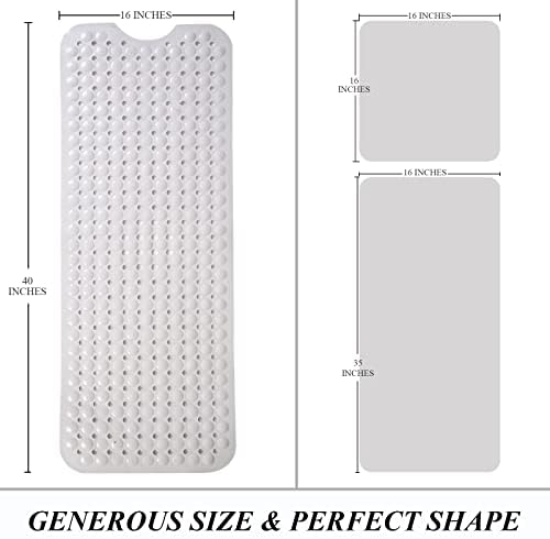 Sheepping Baby Bath Mat Non Slip Extra Long Bathtub Mat - Image 4