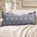 BlissBlush Long Lumbar Pillow Cover 14x36 by BlissBlush