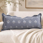 BlissBlush Long Lumbar Pillow Cover 14x36 by BlissBlush