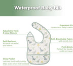 haakaa Waterproof Baby Bibs for Eating 2pcs for 6-24M - Image 4
