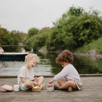 mushie Stackable Bath Boats Floating Toy | Made in Denmark - Image 4