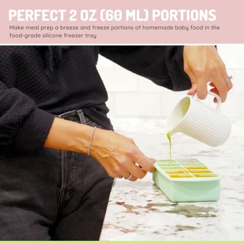 melii Silicone Baby Food Freezer Tray - Image 4