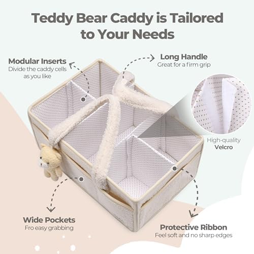 PeraBella Baby Diaper Caddy Organizer - Image 4