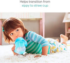 Munchkin Any Angle Sippy Cups for Toddlers, Spill Proof Weighted Straw Cup - Image 2