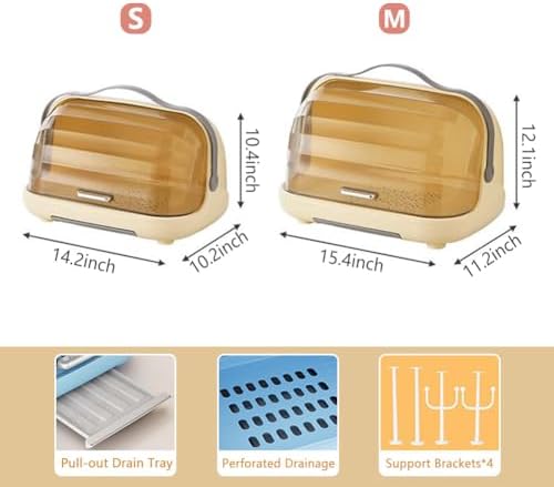 Baby Bottle Drying Rack with Cover, Portable Baby Bottle Storage Organizer - Image 7
