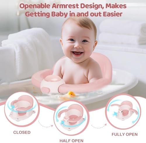 Baby Bath Seat for Babies 6 Months & Up - Image 4