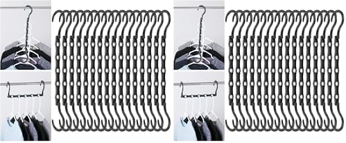Mr. Pen- Space Saving Hangers for Clothes, Plastic Multi Clothes Hangers Space by MrPen