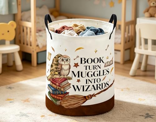 ESSME Kids Laundry Basket, Magic Hamper Collapsible Canvas Waterproof Storage - Image 5