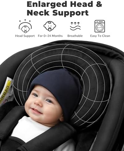 TinlyFinly Infant Car Seat Insert - Image 3