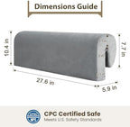 Toddlers' Bed Rail Bumpers Protector, Children's Bed Guardrail Padding - Image 3